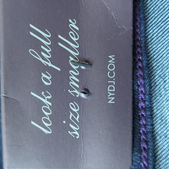 NYDJ Marilyn Straight Plus Size Jeans 18 - Picture 15 of 16